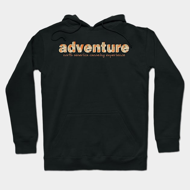 Adventure Canoeing Hoodie by TBM Christopher